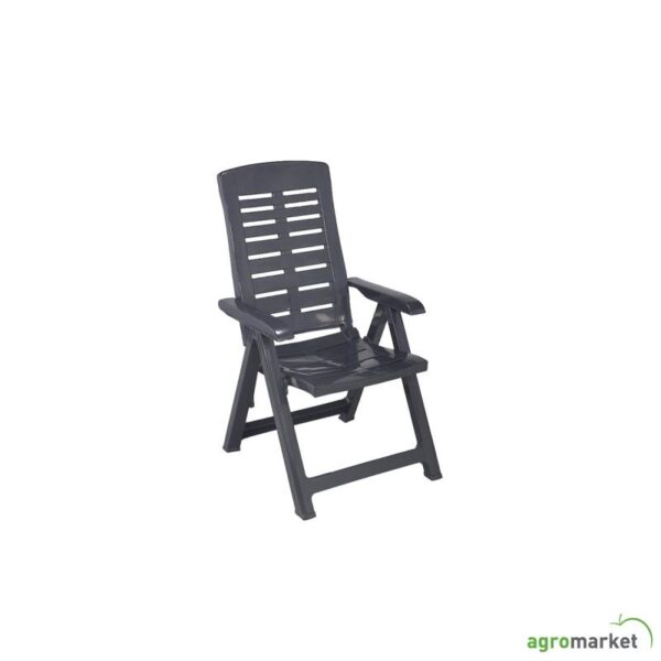 Stolica plastična rasklapajuća 60x61x109cm Yuma AKCIJA