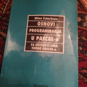 Osnoviu programiranja u Paskalu sa ekstenzijama turbo PASCAL