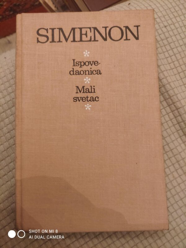 Zorz Simenon tvrd povez