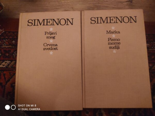 Zorz Simenon tvrd povez