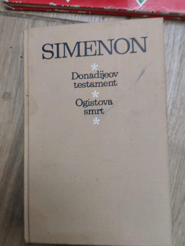 Zorz Simenon tvrd povez