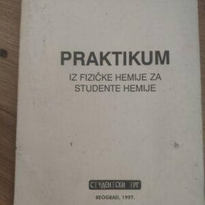 Praktikum iz fizicke Hemije za studente hemije