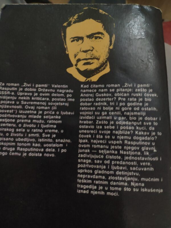 Zivi i Pamti - Valentin Rasputin