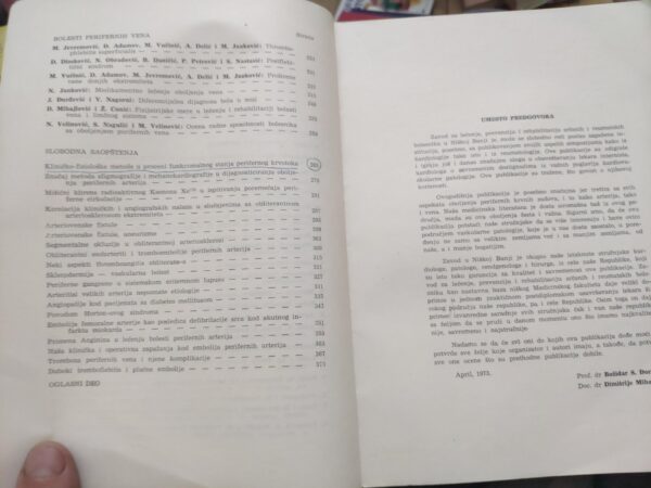 Bolesti Perifernih Krvnih Sudova