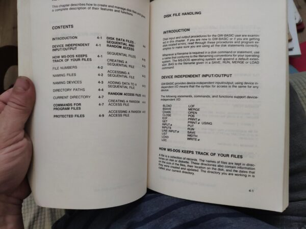 MC GW->Basic Iterpreter under MS-DOS
