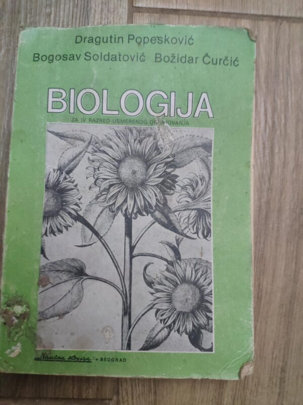 Biologija za 4 razred usmerenog obrazovanja