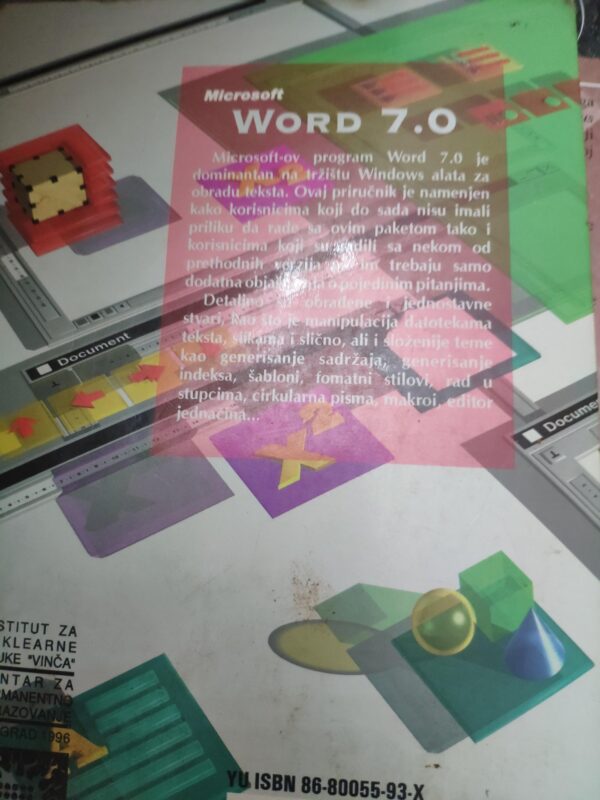 Microsoft Word 7,0 - Jasmina Milovanovic