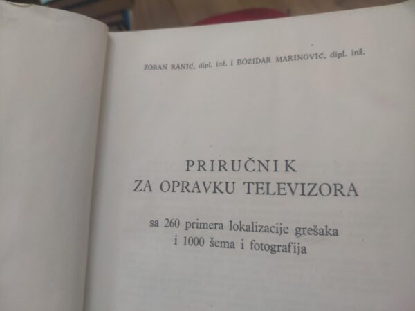 Prirucnik za Opravku Televizora