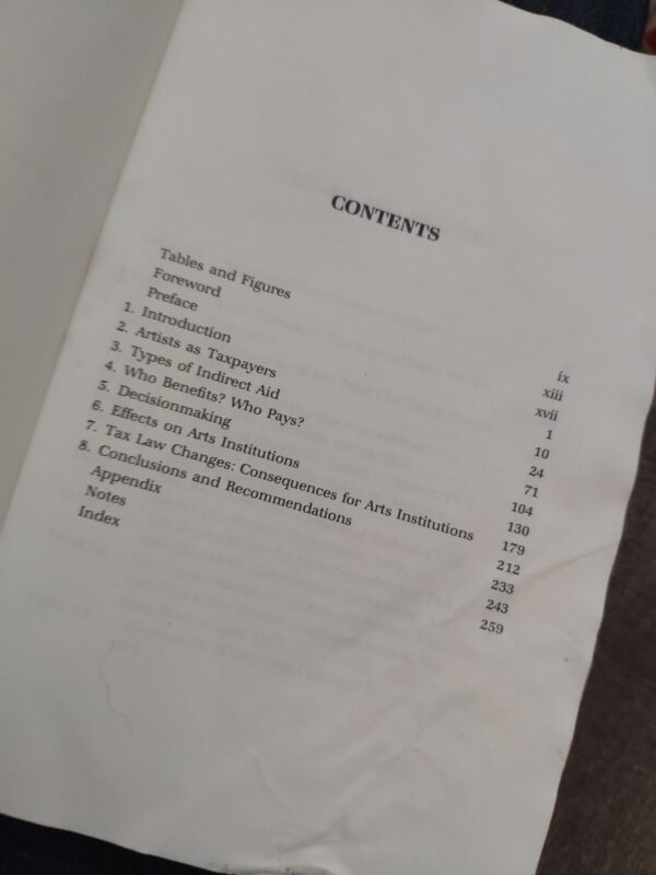 Patrons Despite Themselves - Taxpayers and Arts Policy