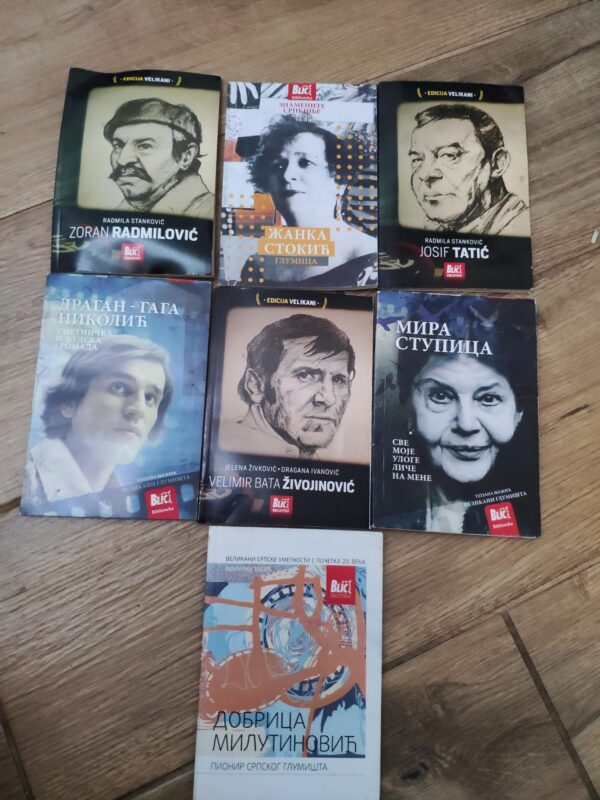 znameniti glumci 7 knjiga