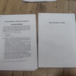 Monotoring Vode i monotoring aerozagadjenja