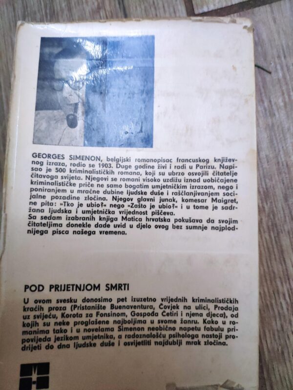 Pod Pretnjom Smrti - Simenon