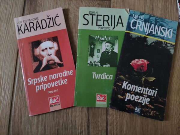3 knjige domacih pisaca