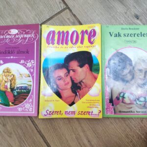 3 ljubavna romana na madjarskom jeziku