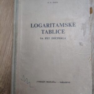 Logaritamske Tablice sa pet decimala