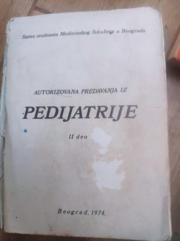 Autorizovana predavanja iz Pedijatrije II deo