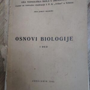 Osnovi Biologije - andja Jankov Malbaski