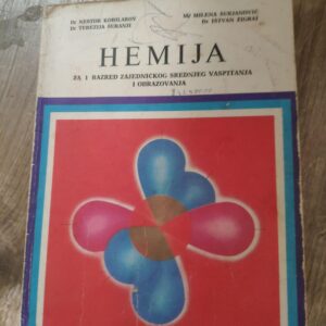 Hemija za 1 razred zajednickog srednjeg obrazovanja