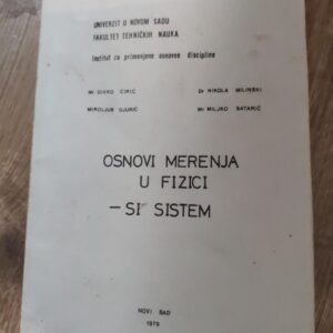Osnovi Merenja u fizici SI sistem