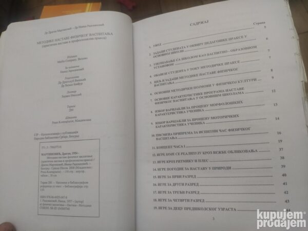 Metodika Nastave Fizickog Vaspitanja