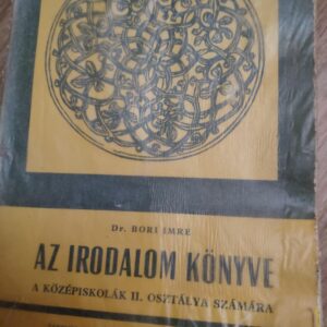 Az Irodalom Konuve - Bori Imre