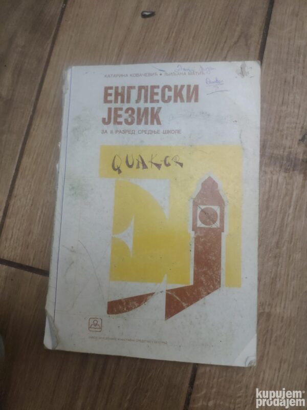 Engleski jezik za 2 razrede srednje skole