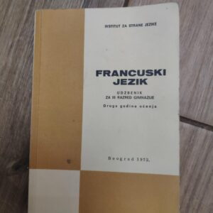 Francuski Jezik udzbenik za 3 razred gimnazije rezertvisano