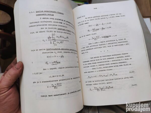 Primena Metoda Matematicke Statistike u Hidrologiji
