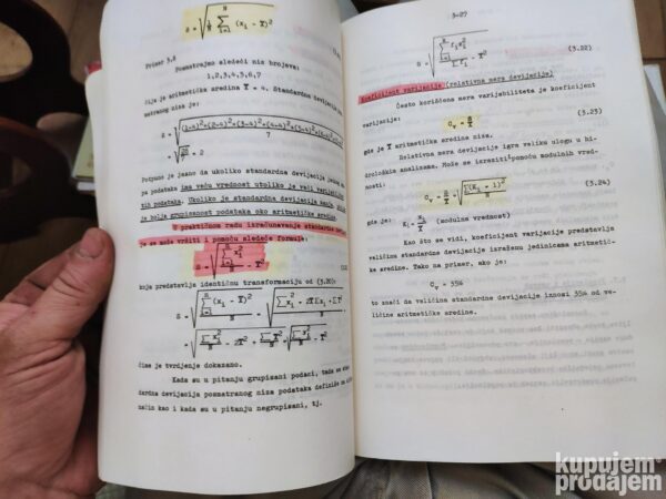 Primena Metoda Matematicke Statistike u Hidrologiji