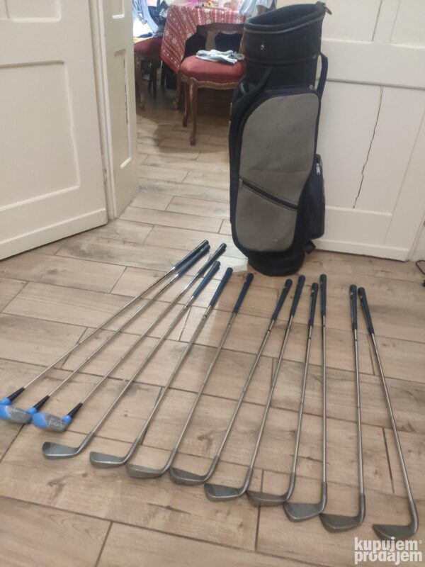 Komplet torba za Golf i Stapovi Dunlop dinamic
