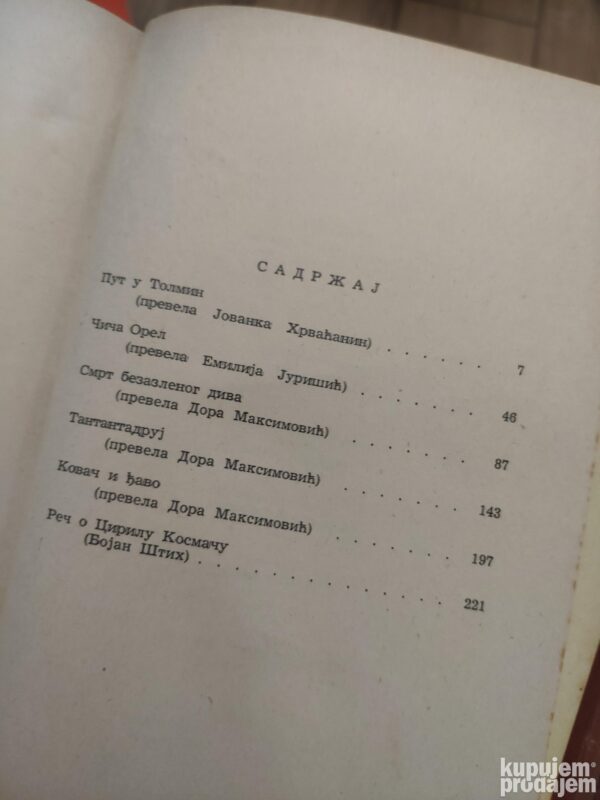Ciril Kosmac - novele