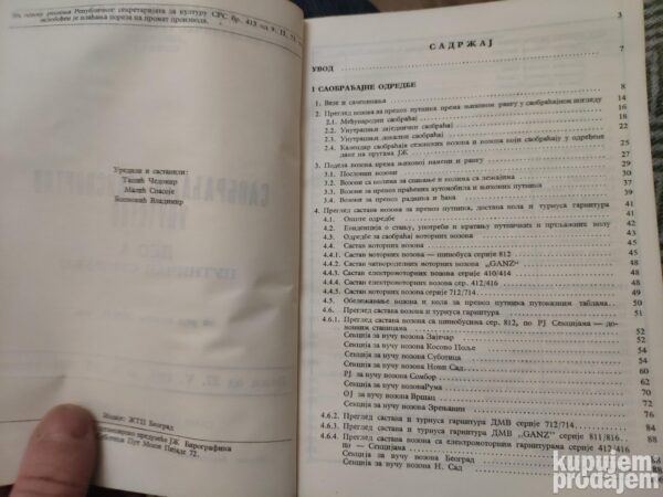 Saobracajno Transportno upustvo deo A putnicki saobracaj