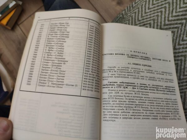 Saobracajno Transportno upustvo deo A putnicki saobracaj