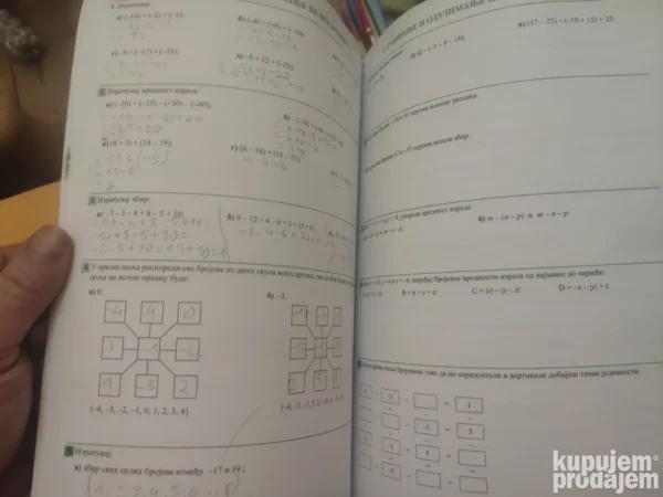 Domaci zadaci iz matematike za 6 razred