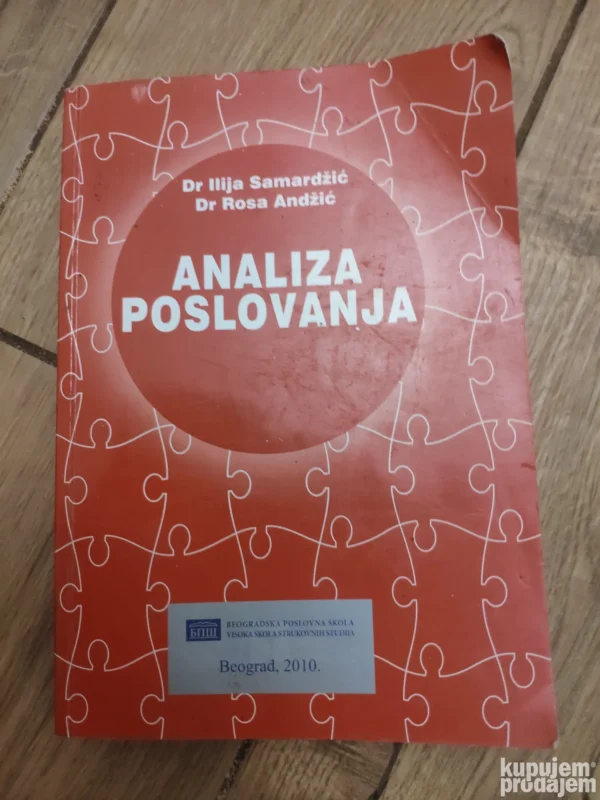 Analiza Poslovanja - Ilija Samardzic Rosa Andzic