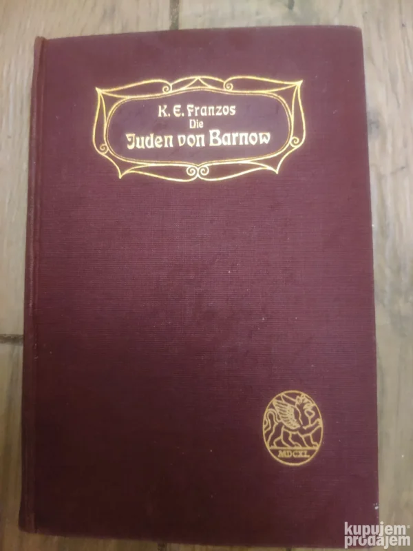 Die Juden Von Barnow - Karl Emil Franzos