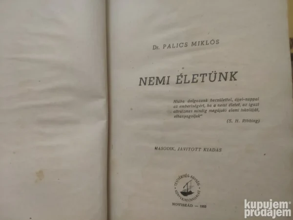 Nemi Eletunk - Dr Palics Miklos
