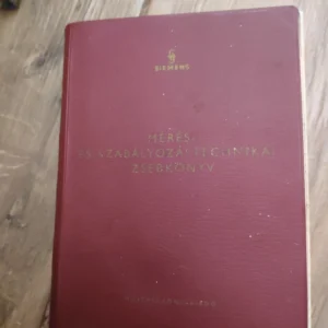 Meres Es Szabalyozastechnikai Zsebkonyv - simens