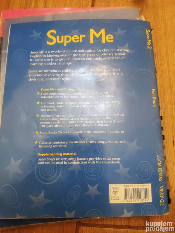 Super Me 2 Lucia Tomas engleski za 2 razred
