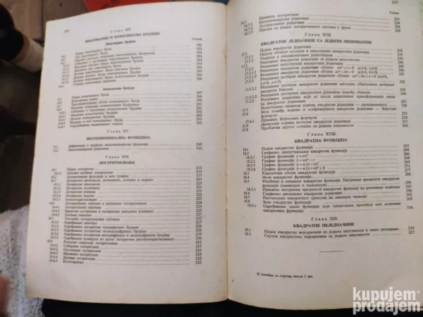 Algebra za strucne skole I Deo