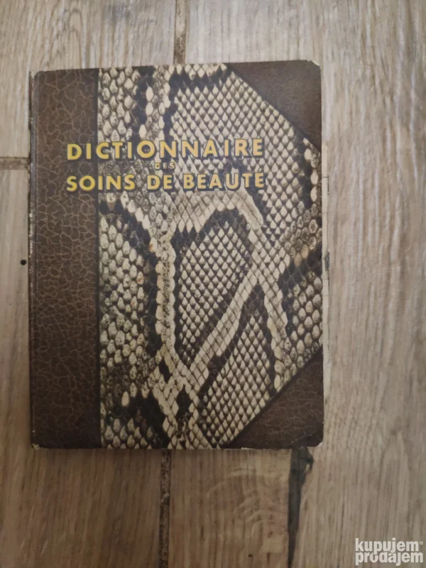 Dictionnaire soins de beaute