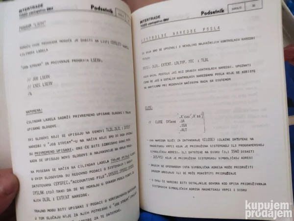 Osnovne Kontrolne Naredbe Dos-a i Dos vsa