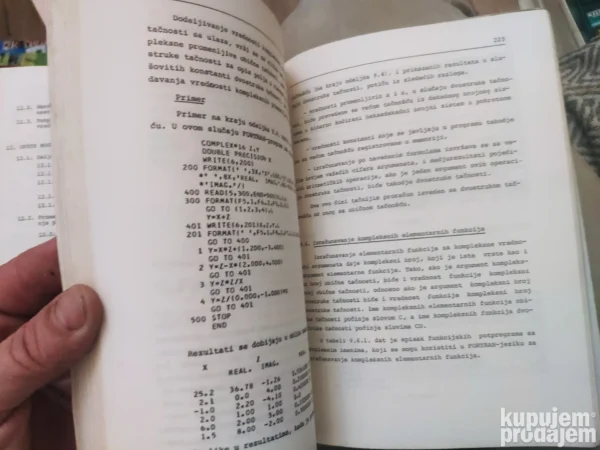 Alogaritmi i programski jezik FORTRAN IV