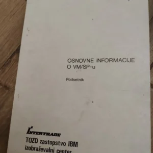 Osnovne informacije o VM/SP u