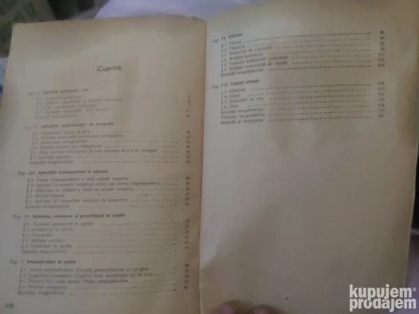 Matematica geometrie si trigonometrie