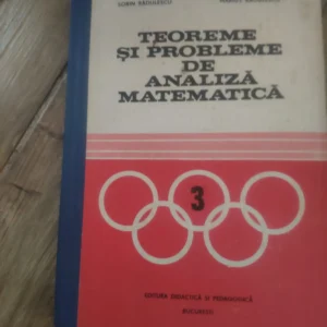 Teoreme si Probleme de analiza Matematica