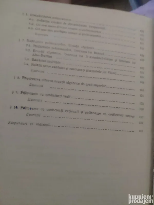 Matematica Algebra