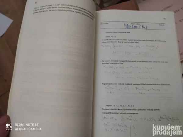 Praktikum iz Opste Hemije drugi deo