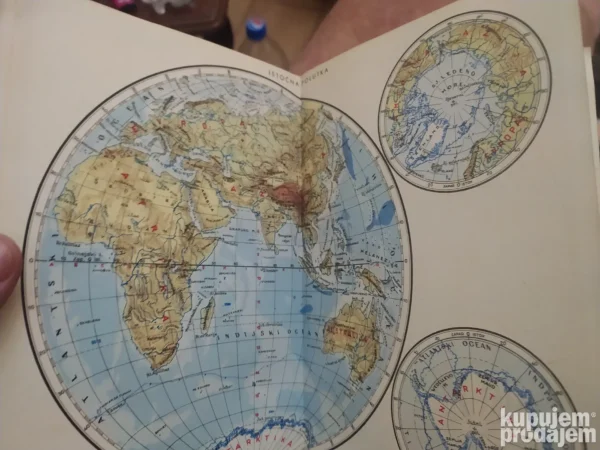 Geografski atlas tvrd povez