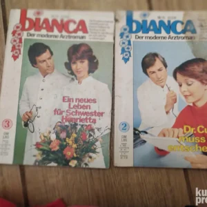dva romana na nemackom BIANCA